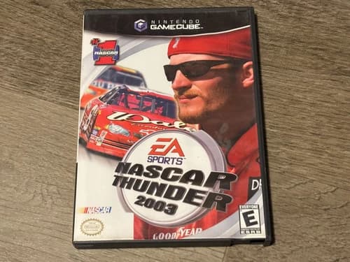 NASCAR Thunder 2003 Nintendo Gamecube Complete CIB Authentic