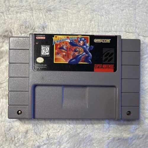 Capcom Mega Man 7 Mega Man Series Game Cartridge Super Nintendo SNES NTSC-U/C KA