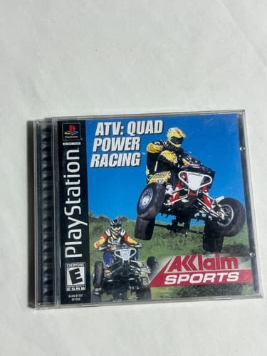 ATV Quad Power Racing PlayStation 1 PS1 Complete in Box