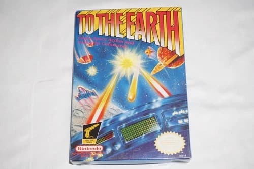 To the Earth (Nintendo NES) Complete in Box CIB