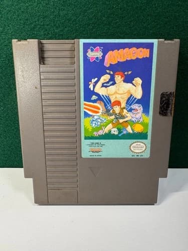 Amagon (Nintendo NES, 1989) Authentic. Working.