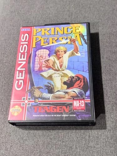 Prince of Persia Sega Genesis Complete in Box Retro