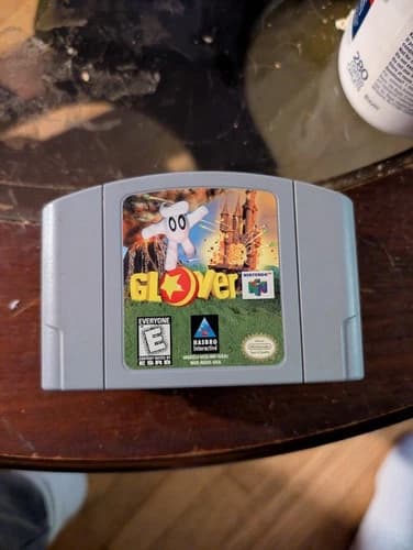 Glover Nintendo 64 N64 Game Cartridge Authentic Tested Working