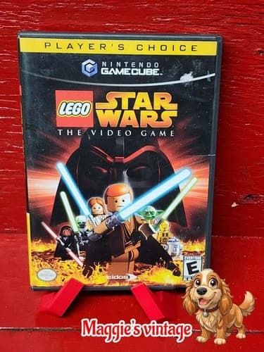 LEGO Star Wars: The Video Game (Nintendo Game Cube) Complete CIB DISC LIKE NEW