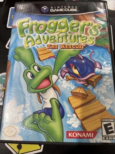 Frogger's Adventures: The Rescue (Nintendo GameCube, 2003) Complete! CIB