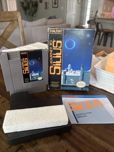 Journey to Silius (Nintendo Entertainment System, 1990) CIB