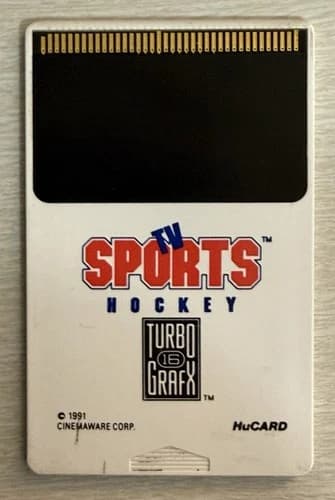 TV Sports Hockey - (Turbo GrafX 16)