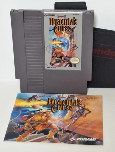 Castlevania III Dracula's Curse (Nintendo NES, 1990) Working