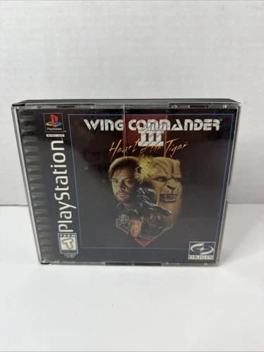 Sony Playstation 1 PS1 Wing Commander III Heart of the Tiger CIB Cleaned Tested