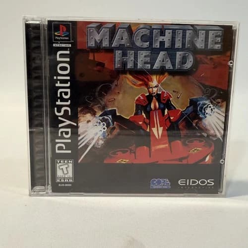 Machine Head PS1 PlayStation Racing Combat Game Sony Interactive Entertainment