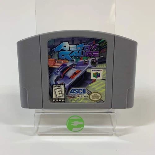 Aero Gauge (Nintendo 64 N64, 1998)