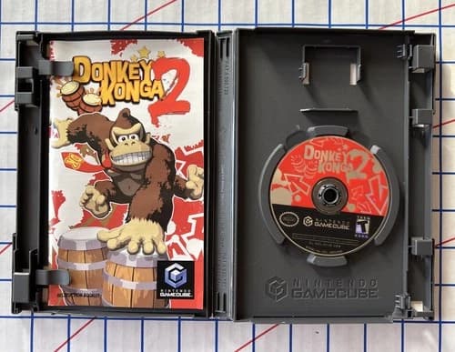 Donkey Konga 2 (Nintendo GameCube, 2005) Tested!