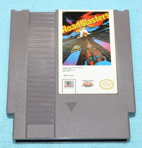 RoadBlasters - Nintendo NES Video Game - Tested & Working Authentic