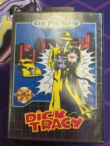 Dick Tracy Sega Genesis US 1990