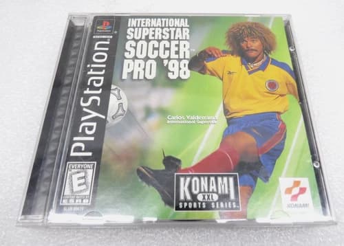 INTERNATIONAL SUPERSTAR SOCCER PRO '98 PLAYSTATION 1 PS1 CIB