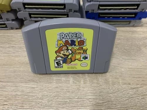 Paper Mario Games Cards N64 for Nintendo US Version
