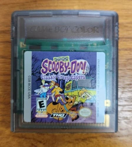 NINTENDO GAMEBOY COLOR - Scooby-Doo! Classic Creep Capers - USED - TESTED