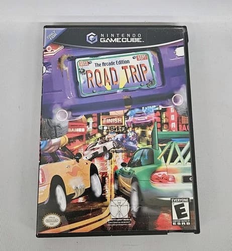 Road Trip: The Arcade Edition (Nintendo GameCube, 2004) Tested Working Complete