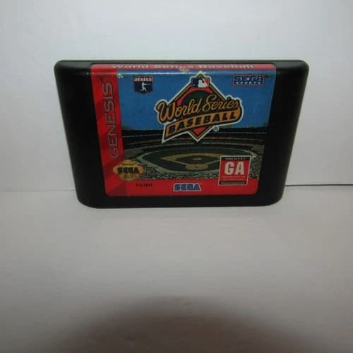 World Series Baseball Sega Genesis Video Game Cartridge Only Tested and Working
