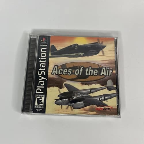 Aces of the Air - PS1 PlayStation 1 - Complete CIB Video Game