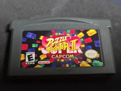 SUPER PUZZLE FIGHTER II 2 - TESTED SEE PICS GBA Gameboy Advance