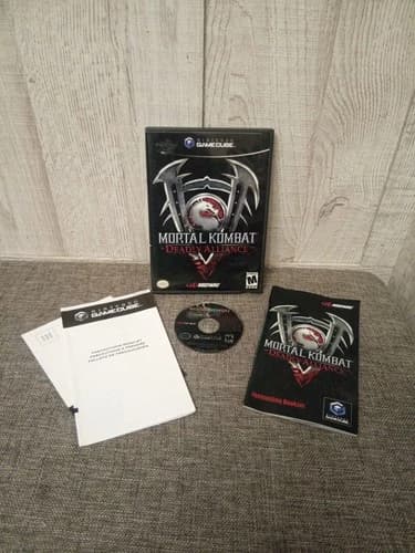 Mortal Kombat: Deadly Alliance CIB (Nintendo GameCube, 2002) Game Tested