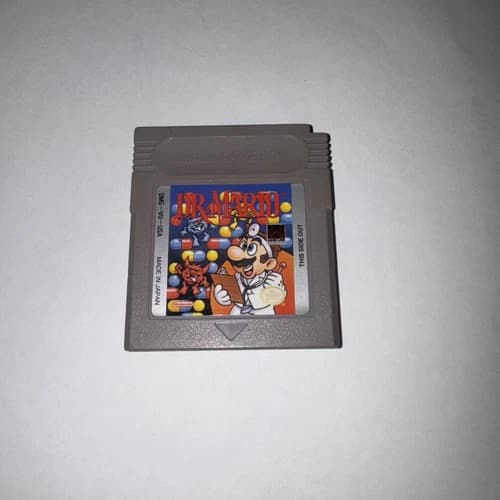 Dr. Mario (Nintendo Game Boy, 1990) Authentic - Cartridge Only