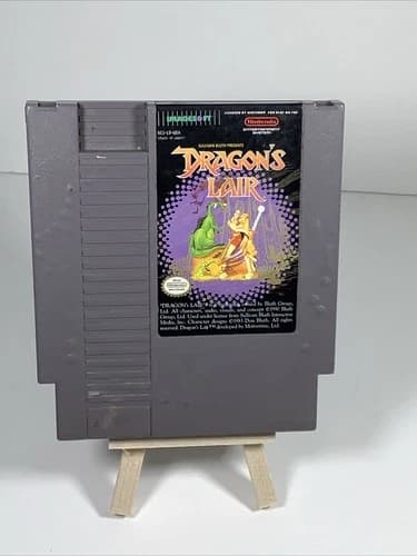 Nes Dragon's Lair Nintendo Authentic Tested Cleaned Great Condition Works Great