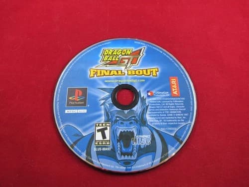Dragon Ball GT: Final Bout 2004 (Sony PlayStation 1, 2004) *Disc Only - Tested*