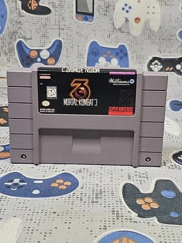 Mortal Kombat 3 III (Super Nintendo, SNES) Cartridge Only CLEANED & TESTED