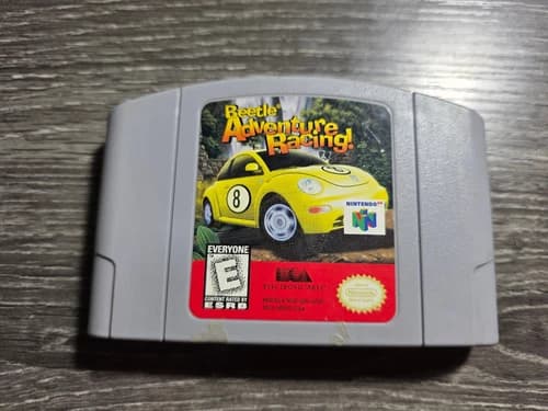 Beetle Adventure Racing (Nintendo 64, 1999) N64 Cart Only Authentic TESTED