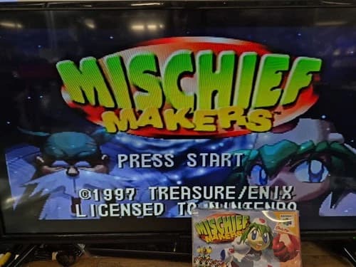 Mischief Makers N64 Nintendo 64 CIB