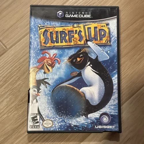 Surf's Up (Nintendo GameCube, 2007) CIB Complete w/ Manual Tested
