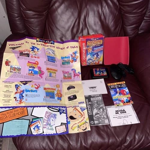 Wacky Worlds Creativity Studio Sega Genesis CIB Mouse Tested READ