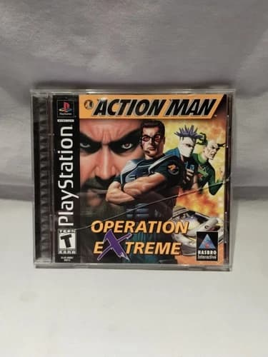 Action Man: Operation Extreme (Sony PlayStation 1, 2000)Cib Tested And Working