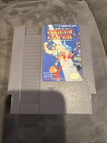 Nintendo Entertainment System NES Circus Caper Game Tested !