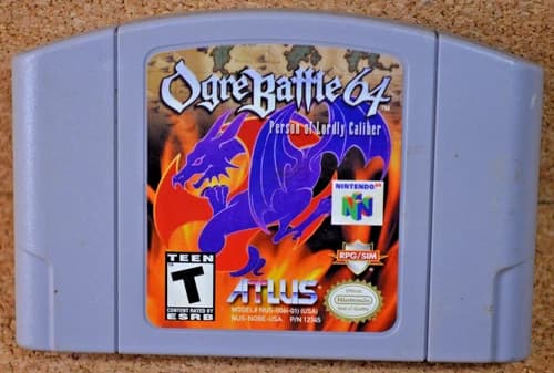 N64 Ogre Battle 64 Cartridge Only
