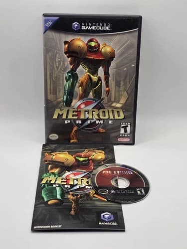 Metroid Prime (Nintendo GameCube, 2002) CIB Tested