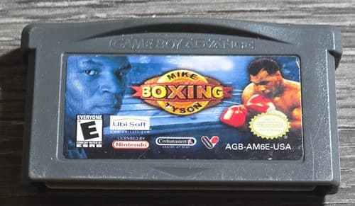 Mike Tyson Boxing (Nintendo Gameboy Advance 2002) GBA Cart Only Authentic TESTED