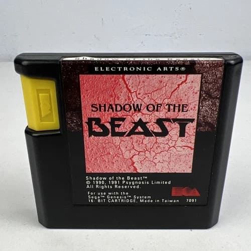 Shadow of the Beast (Sega Genesis, 1991) Game Cart Only Tested And Working