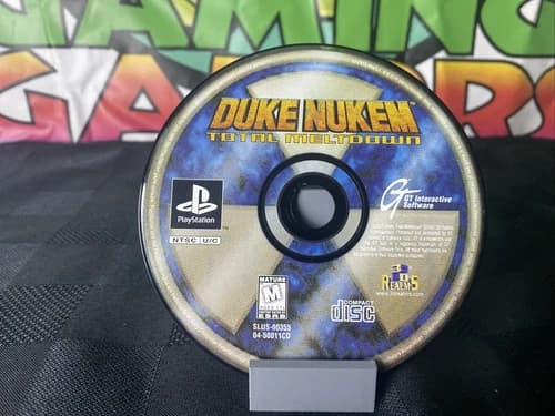 Duke Nukem: Total Meltdown (Sony PlayStation 1, 1997) Disc Only PS1