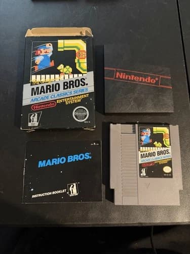 NES Nintendo The Original Mario Bros Arcade Classic Series Video Game