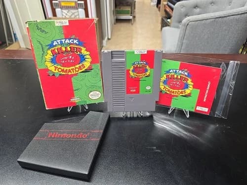 Nes Attack Of The Killer Tomatoes Cib