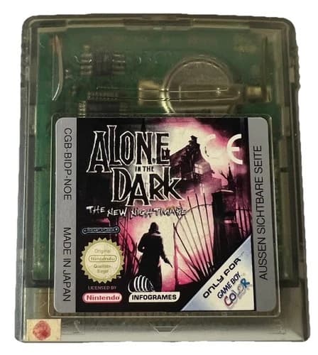 Alone in the Dark: The New Nightmare, Game Boy Color - Cartridge Only, Tested.