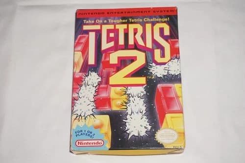 Tetris 2 (Nintendo NES) Complete in Box CIB