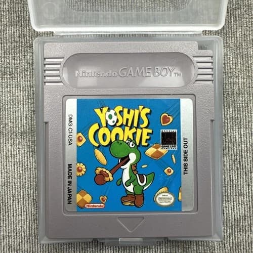Yoshi's Cookie (Nintendo Game Boy, 1993) Game Cartridge Only Authentic Tested