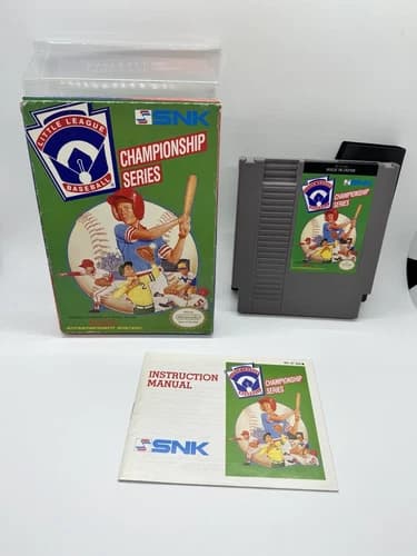 Little League Baseball Championship Series Nintendo NES Complete CIB Good Shape