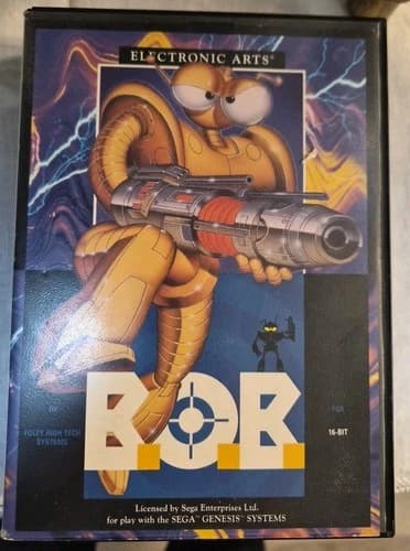 B.O.B. BOB (Sega Genesis, 1993) Complete in Box
