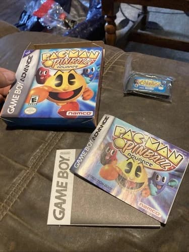 Pac-Man Pinball Advance (Nintendo Game Boy Advance, GBA) CIB