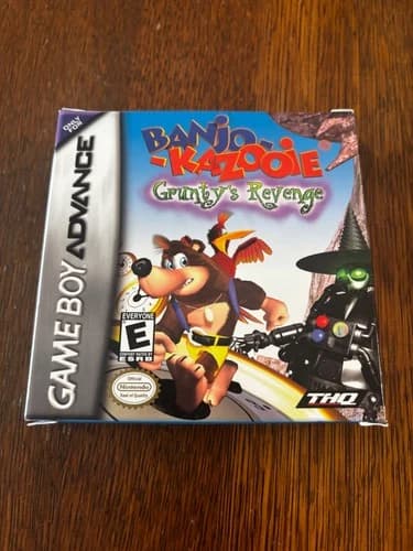 🔥 Banjo-Kazooie: Grunty's Revenge (Nintendo Game Boy Advance, 2003) 🔥